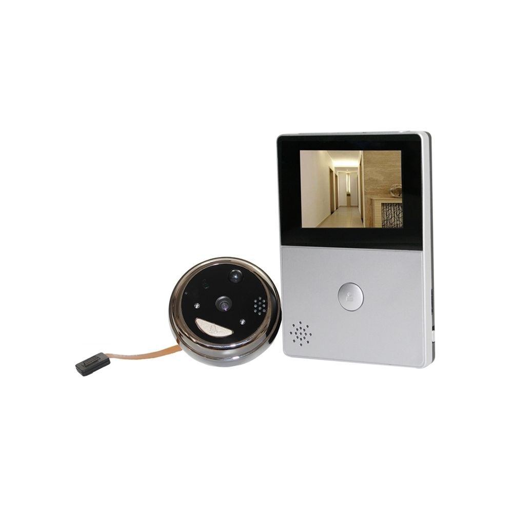 Wewoo - Interphone vidéo Visiophone 2.8 pouces écran OLED 1.0MP caméra de sécurité Smart WiFi sonnette, carte de TF de soutien 32 Go Max - Sonnette et visiophone connecté