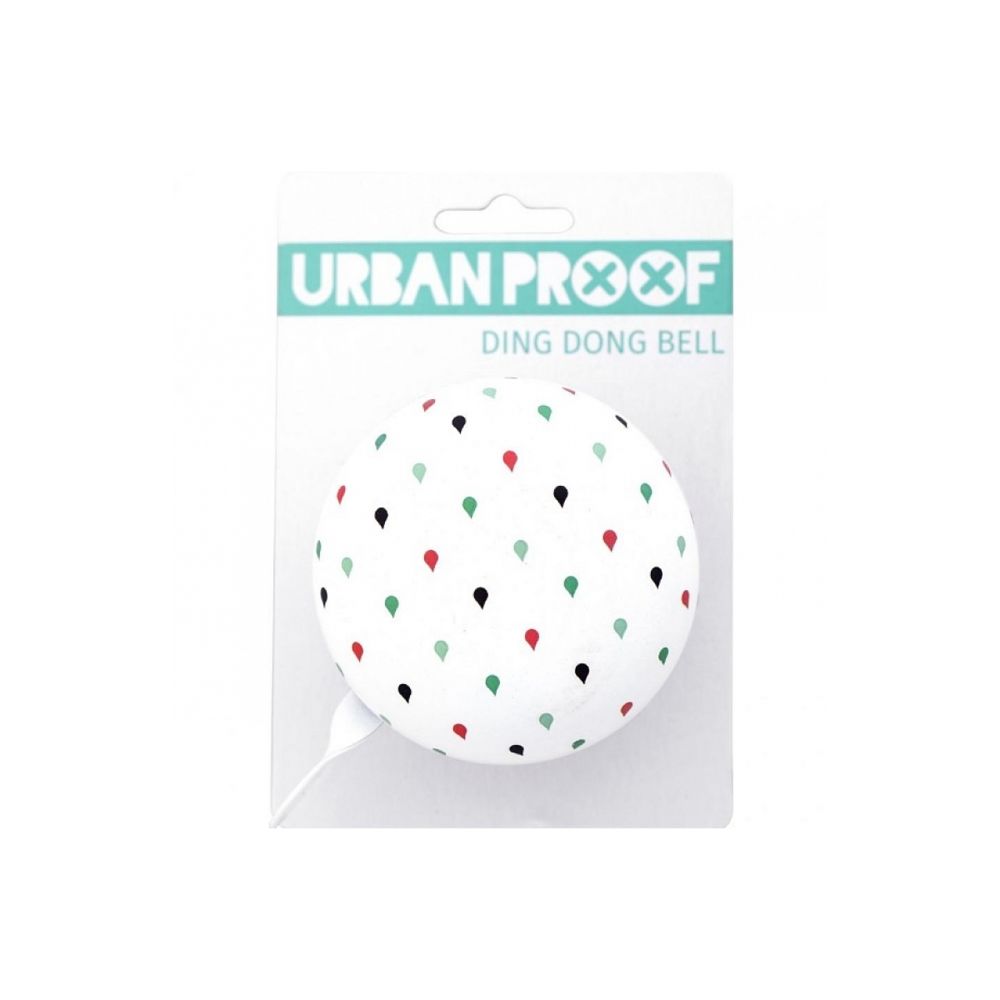 Urban Proof - Sonnette DingDong Pluie blanc - Accessoires Mobilité électrique