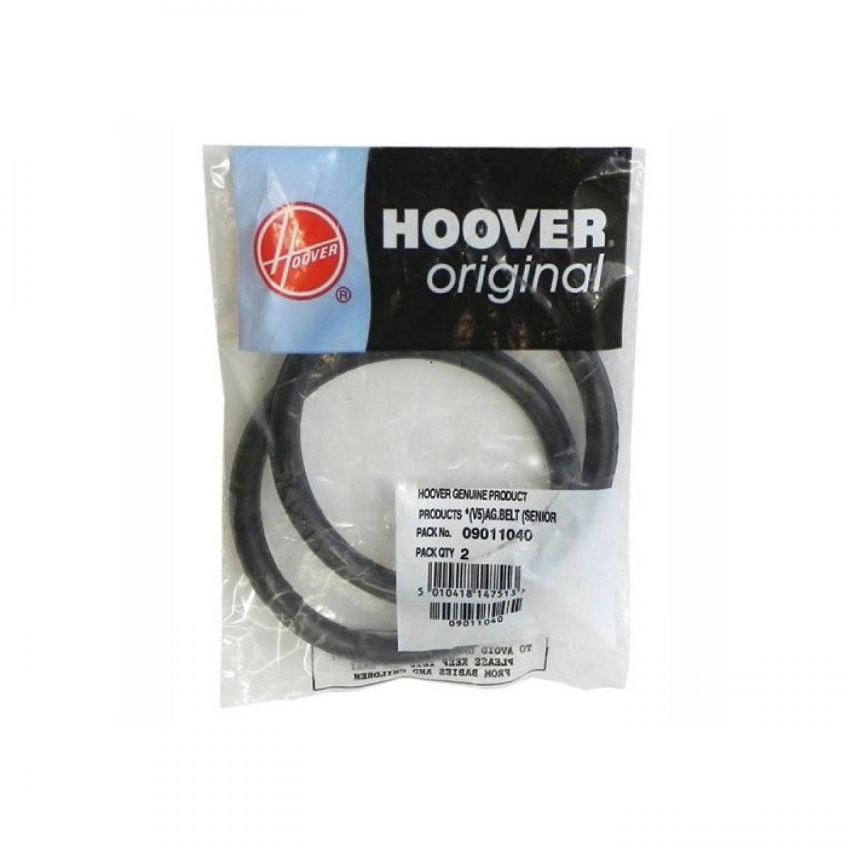 Hoover - Courroies x2 v5 pour cireuse hoover - Accessoire entretien des sols