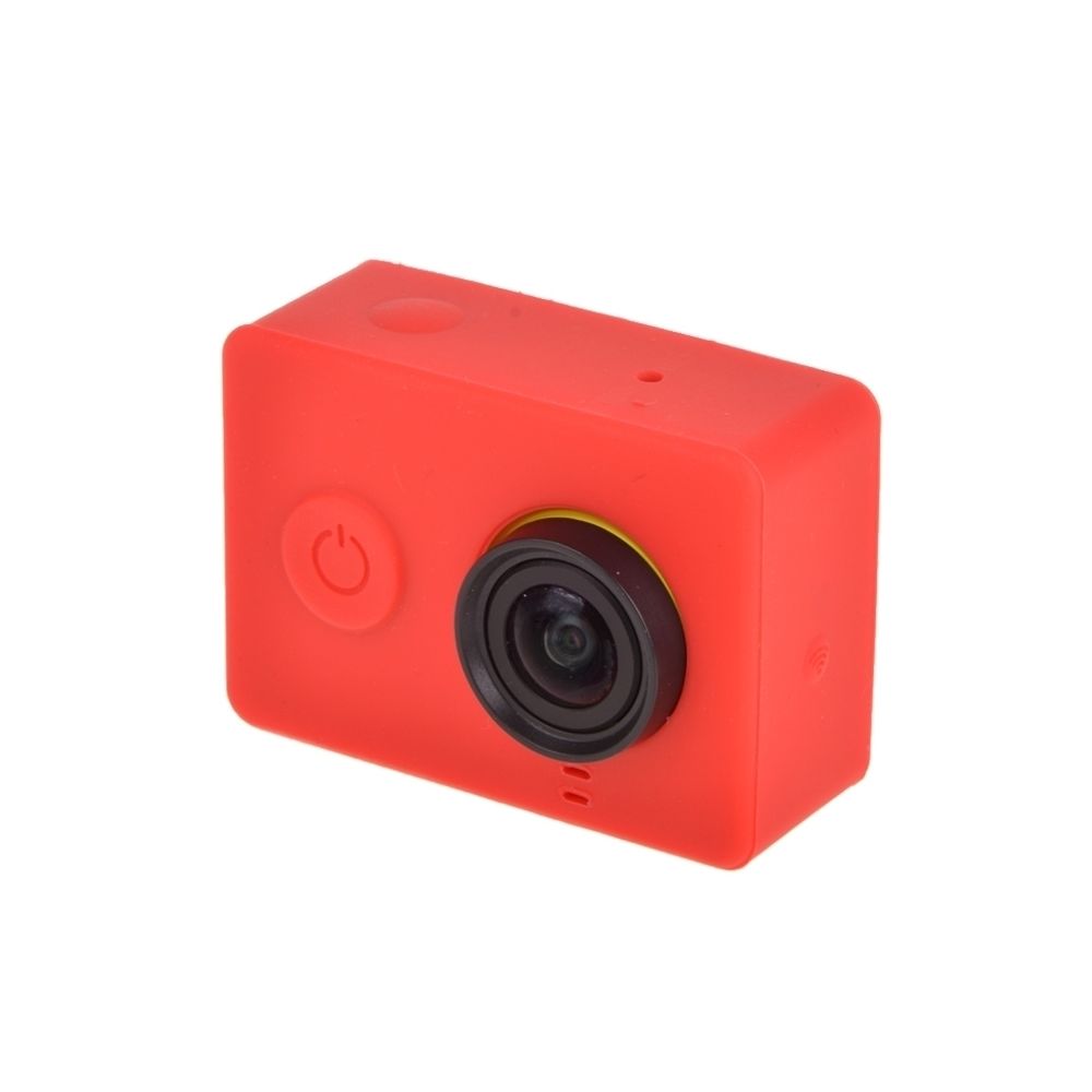 Wewoo - Coque rouge pour caméra de sport Xiaomi Yi Étui de protection en gel de silicone - Caméras Sportives