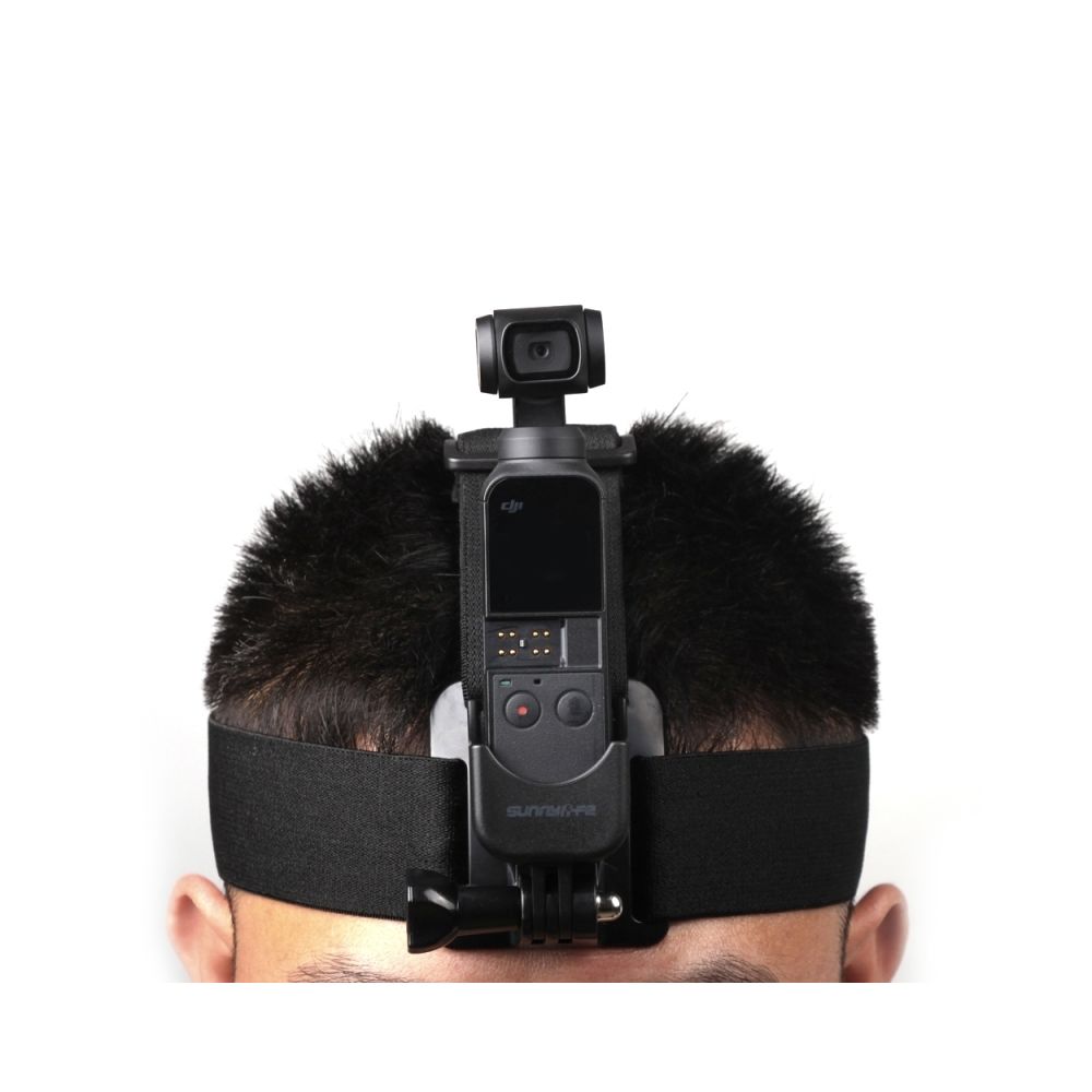 Wewoo - Ceinture élastique ajustable avec pour OSMO Pocket Noir - Caméras Sportives