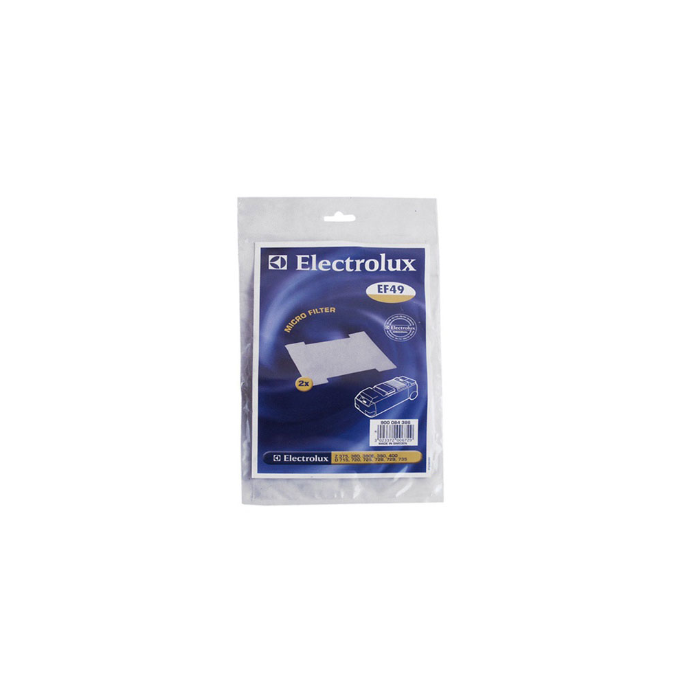 Electrolux - MICRO-FILTRES EF49 (X2) POUR PETIT ELECTROMENAGER ELECTROLUX - 900084386 - Accessoire entretien des sols