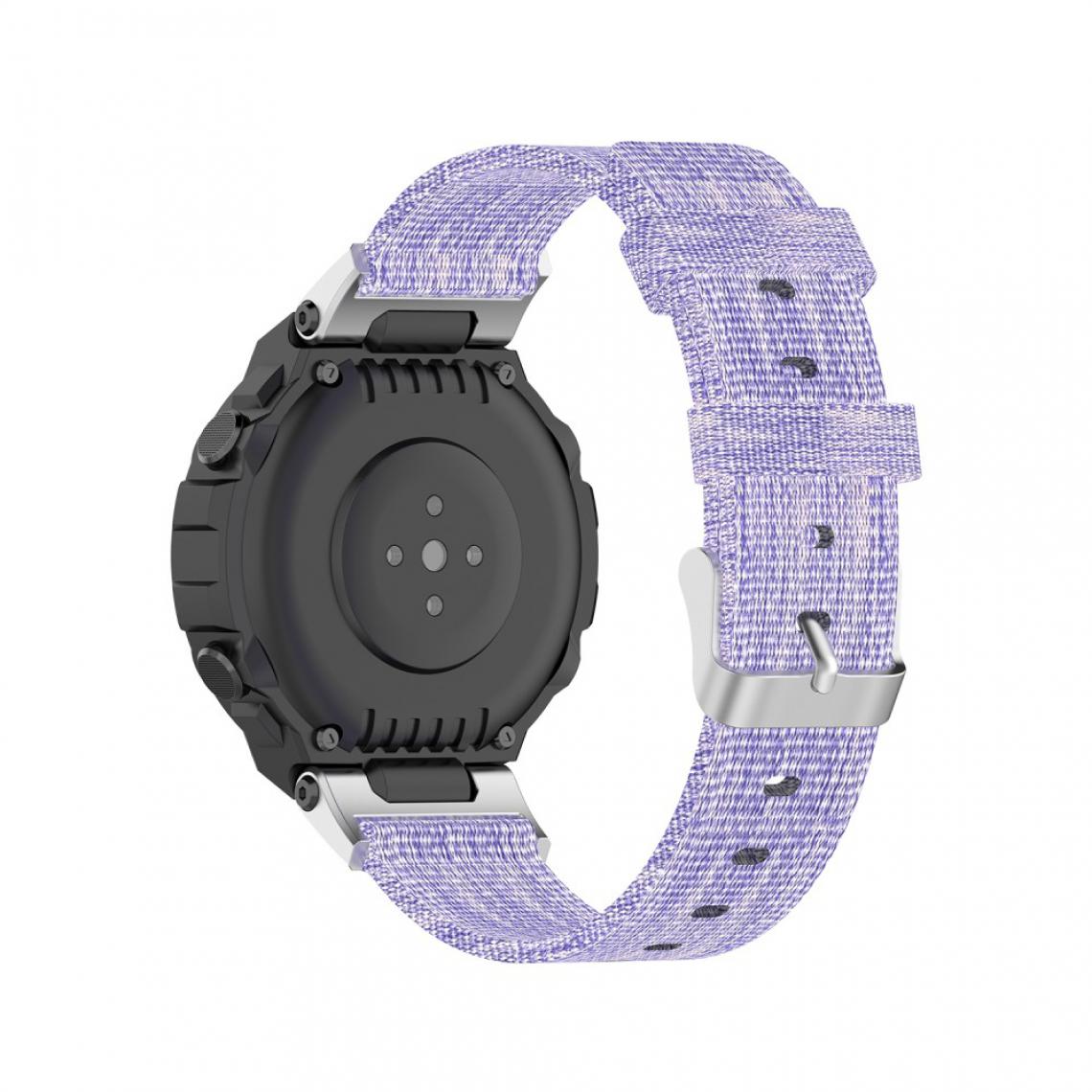 Other - Bracelet en nylon Sangle en tissu violet pour votre Huami Amazfit T-Rex Pro/T-Rex - Accessoires bracelet connecté