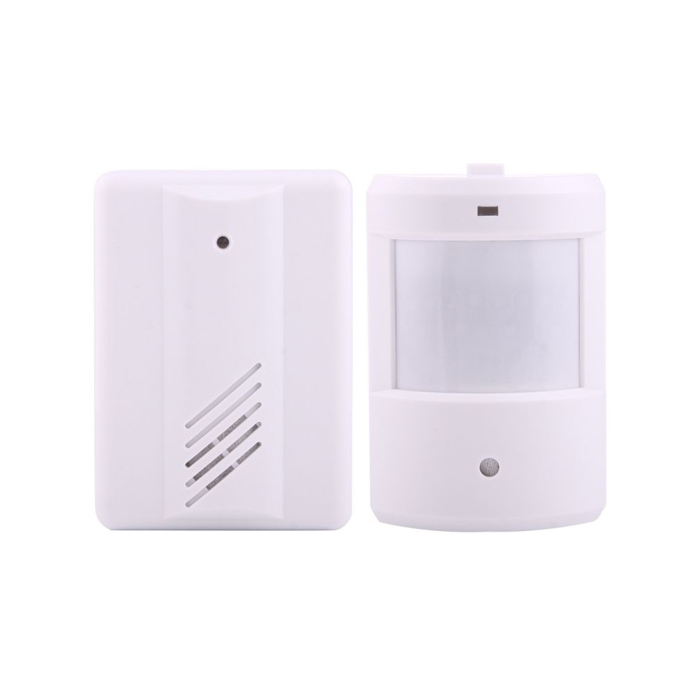 Wewoo - Système d'alarme pour le bureau à domicile, 1 x récepteur + 1 x détecteur Bonne sécurité sans fil Electro Guard Watch Kit de de détective à distance - Alarme connectée