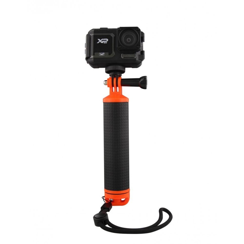 T'Nb - Poignée flottante pour caméra - SPACFLOT2 - Noir/Orange - Caméras Sportives