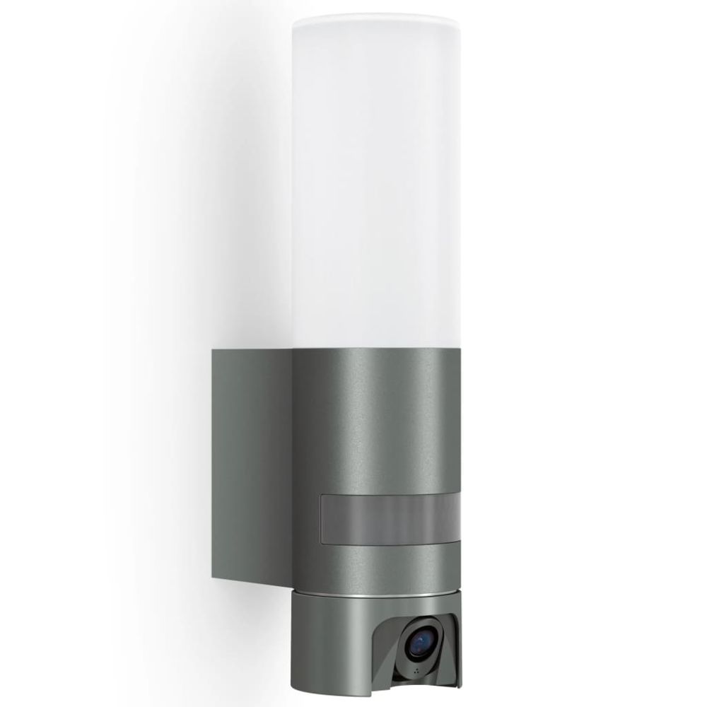 Steinel - Steinel Lampe avec caméra et capteur avec Interphone Anthracite 052997 - Détecteur connecté
