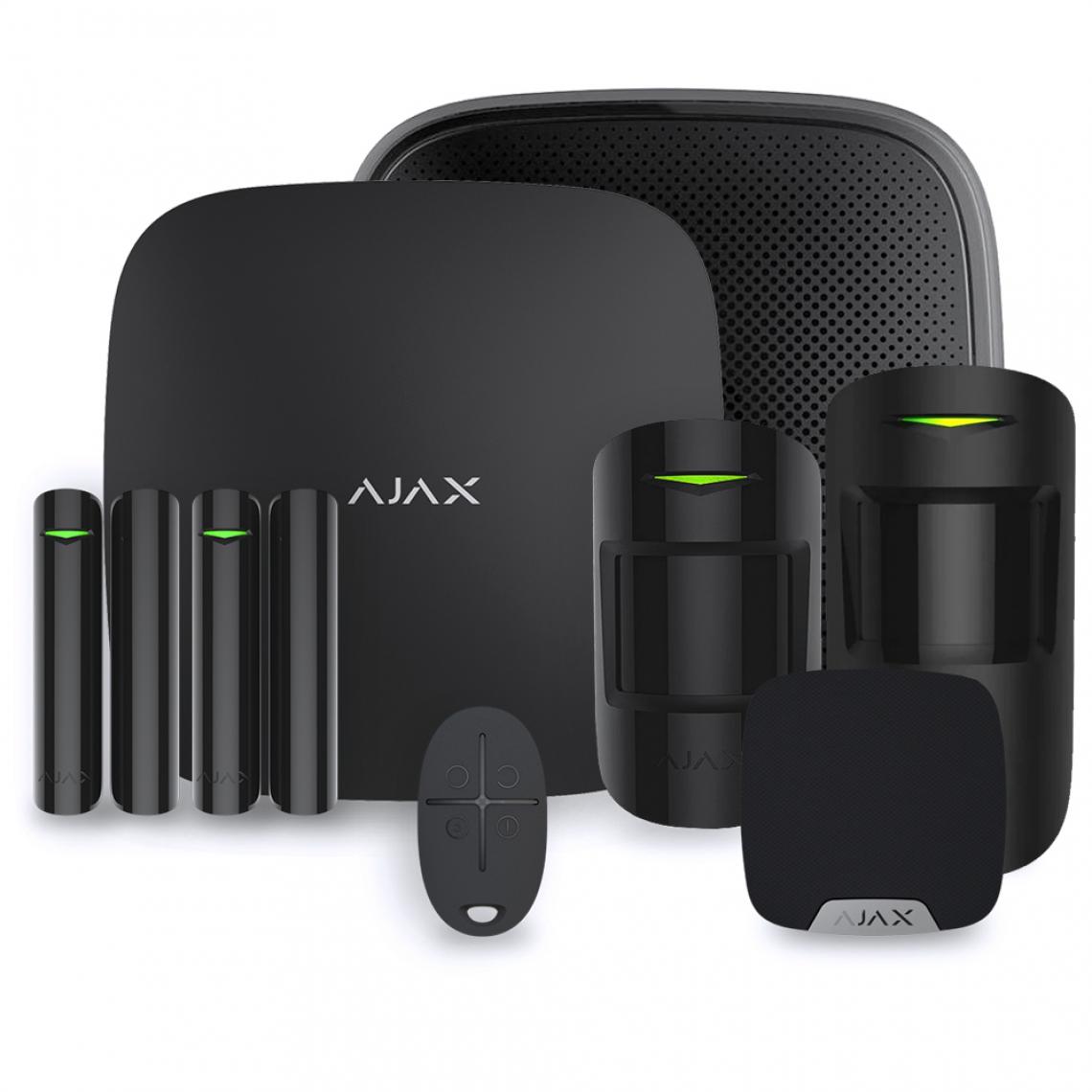 Ajax Systems - AJAX HUB 2 KIT 3B - Alarme connectée