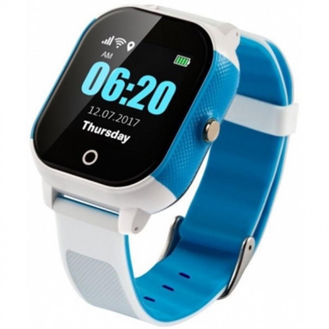 Deoditoo - Montre Bracelet GPS 2G Wifi FA23 (Bleu) - Montre connectée