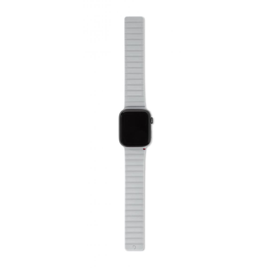 Decoded - DECODED Silicone Magnetic Traction Strap | Series 6 / SE / 5 / 4 (44mm) - 3 / 2 / 1 (42mm) (Clay) - Accessoires Apple Watch