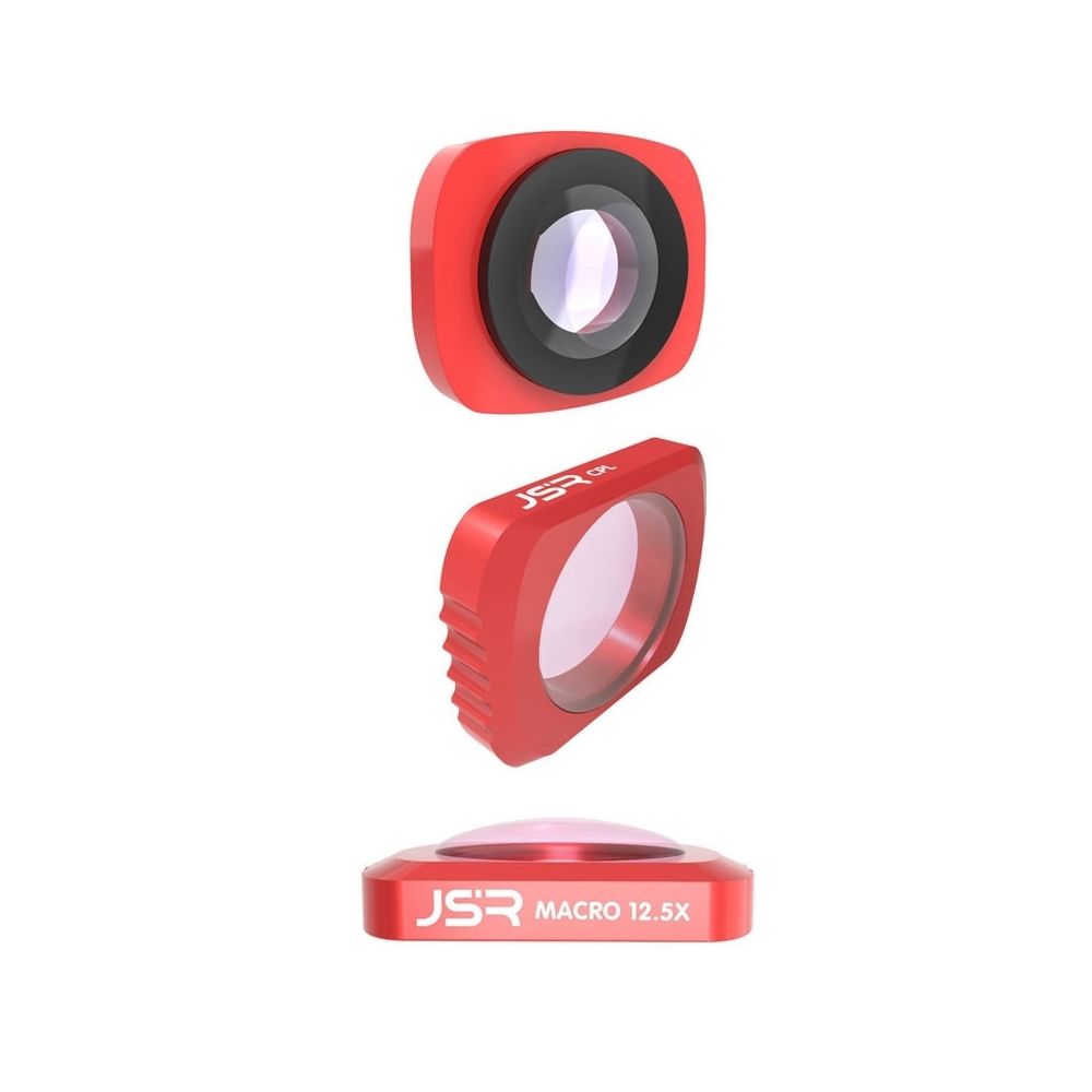 Wewoo - JSR 3 en 1 CR objectif super grand angle 12.5X macro + filtre lentille CPL pour OSMO Pocket - Caméras Sportives