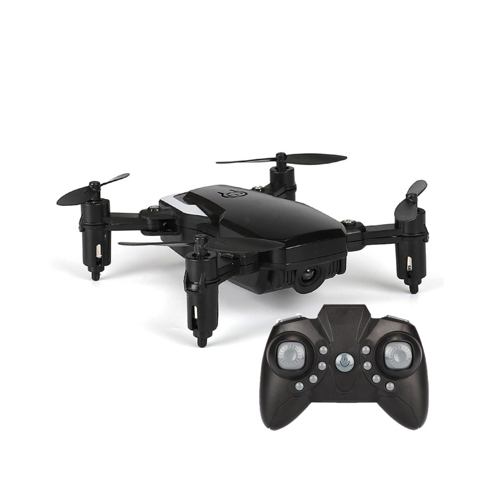 Wewoo - LF606 MinRC pliable quadricoptère sans caméra, une batterie, prise en charge d'une touche au décollage / atterrissage, retour d'une clé, mode sans tête, mode de maintien d'altitude (noir) - Drone connecté