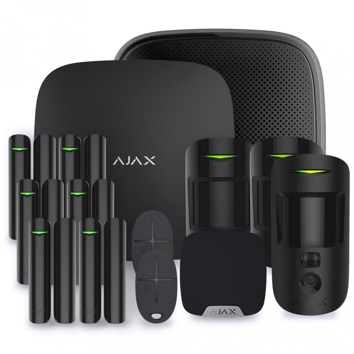 Ajax Systems - AJAX HUB 2 KIT 5B - Alarme connectée