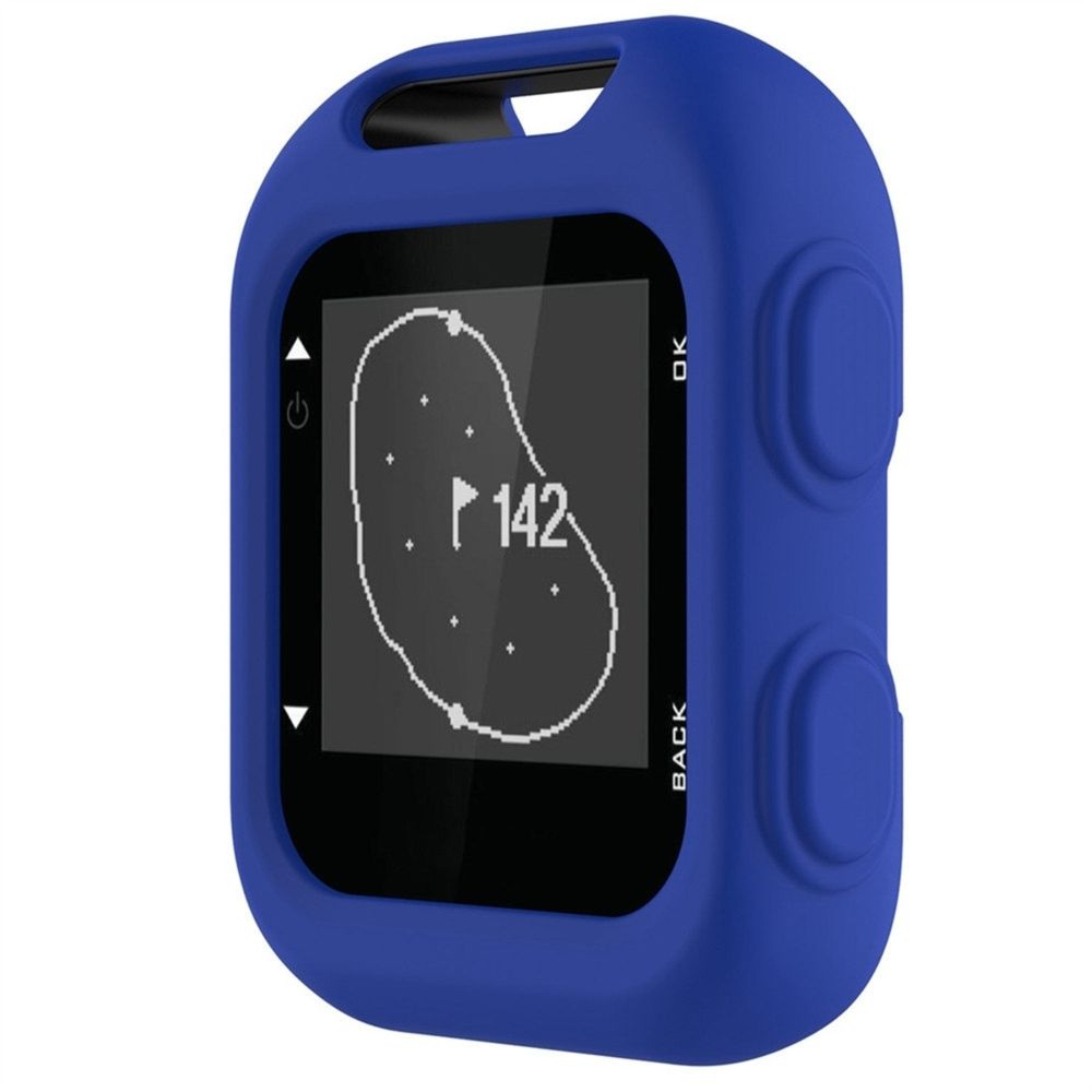 Wewoo - Boîtier de montre Housse de protection en silicone pour Garmin Approach G10 Golf Bleu - Accessoires montres connectées