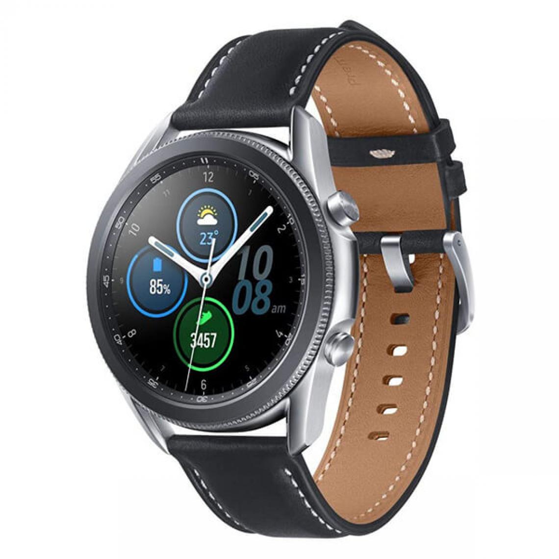 Samsung - Samsung Watch 3 45mm Argent (Mystic Silver) Wi-Fi R840 - Montre connectée