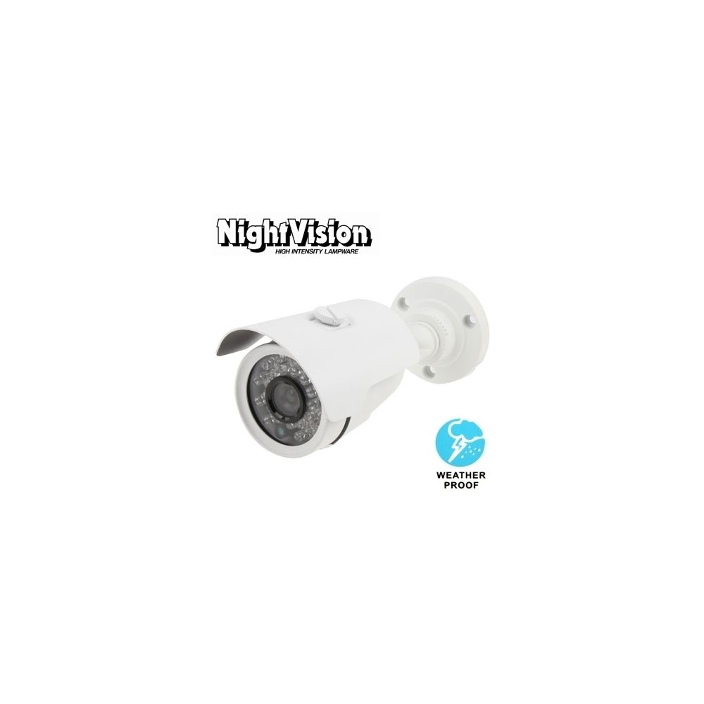 Wewoo - Caméra de surveillance étanche 6mm Objectif CMOS IR et Vidéo CCD Couleur Étanche, IR Distance: 30m - Caméra de surveillance connectée