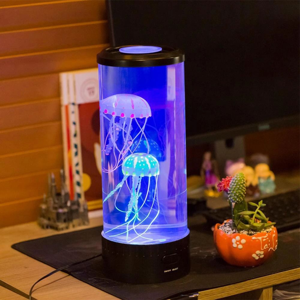 Generic - La lumière de lanterne d'océan à sept couleurs de l'aquarium de méduses Hypnoti - Noir - Accessoires de motorisation