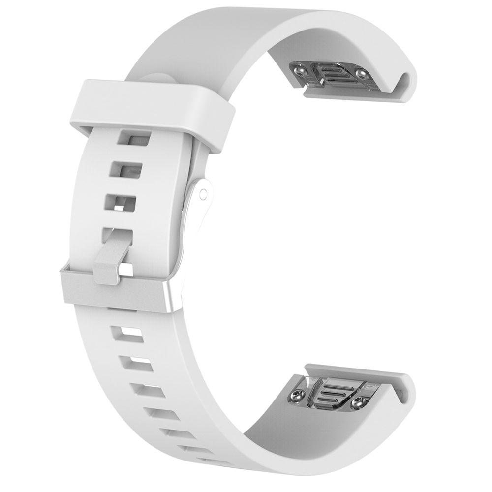marque generique - Bracelet en silicone pour bracelet Garmin Fenix ââ5s Smart Watch White - Montre connectée