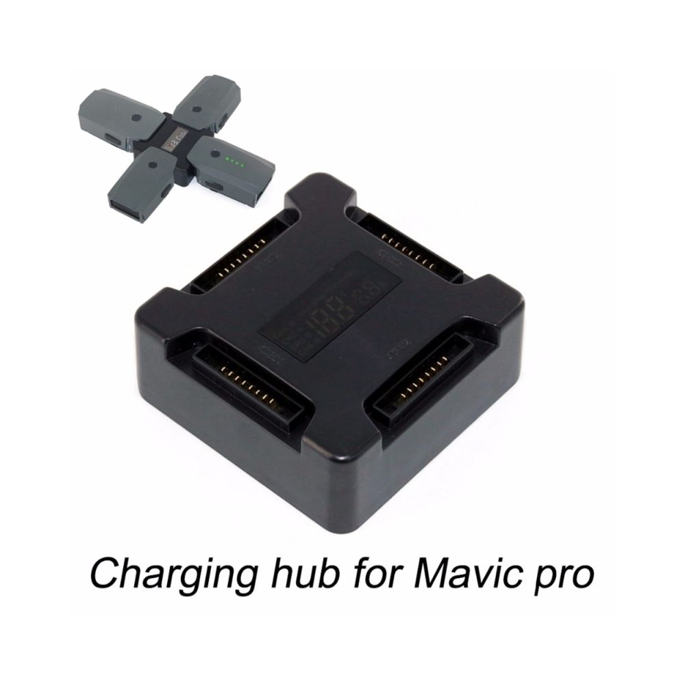 Wewoo - 5 en 1 hub de charge batterie pour Mavic Pro Platinum Drone Portable intelligent multi avec écran - Caméras Sportives