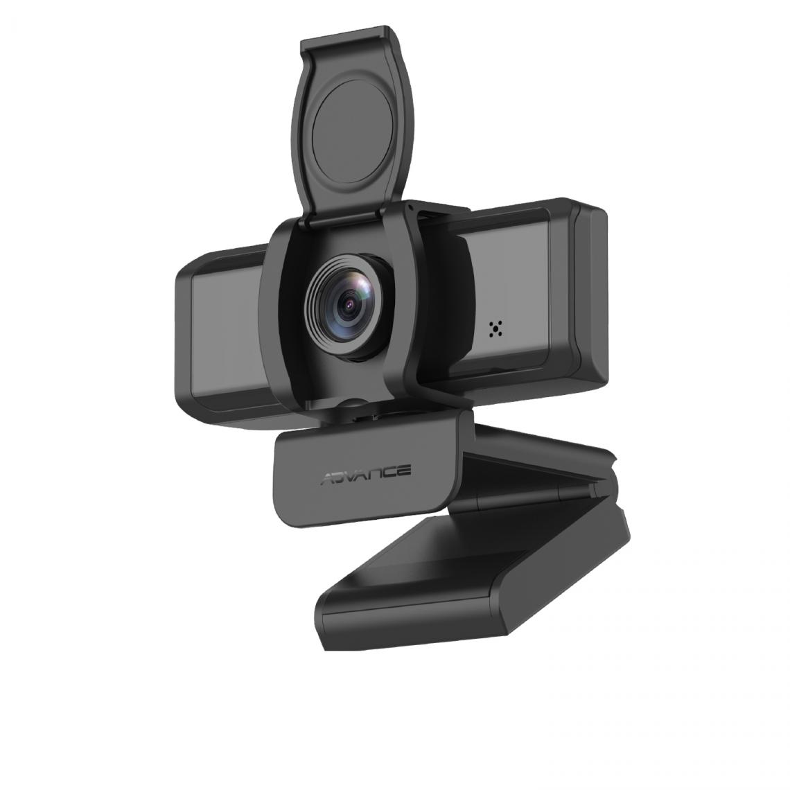 Advance - Webcam LiveStream Gaming Podcast Télétravail Full HD 1080 P - Caméras Sportives