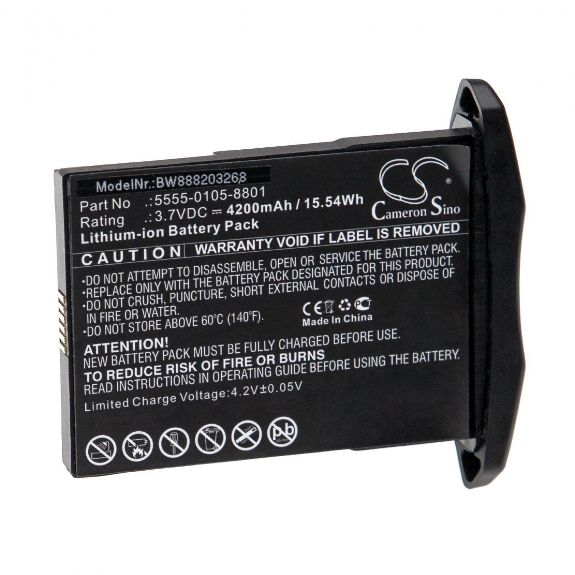 Vhbw - vhbw Batterie remplacement pour NCR Orderman 5555-0105-8801 pour ordinateur handheld (4200mAh, 3,7V, Li-ion) - Caméras Sportives