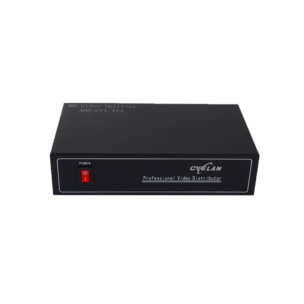 Wewoo - Coaxial AHD / CVI / TVI 1 en 8 séparateur de signal vidéo - Accessoires sécurité connectée