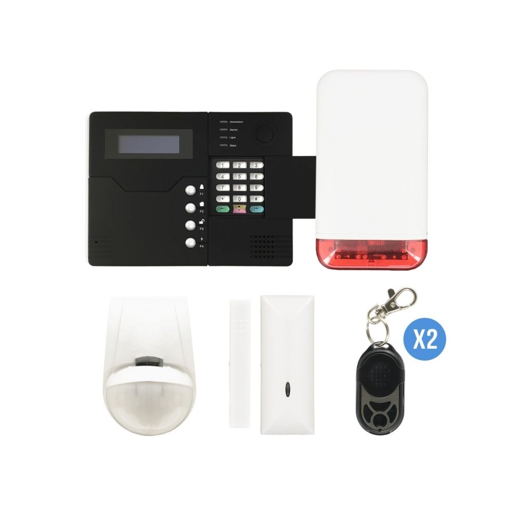 Iprotect - Alarme GSM sans fil et sirène Autonome - Alarme connectée