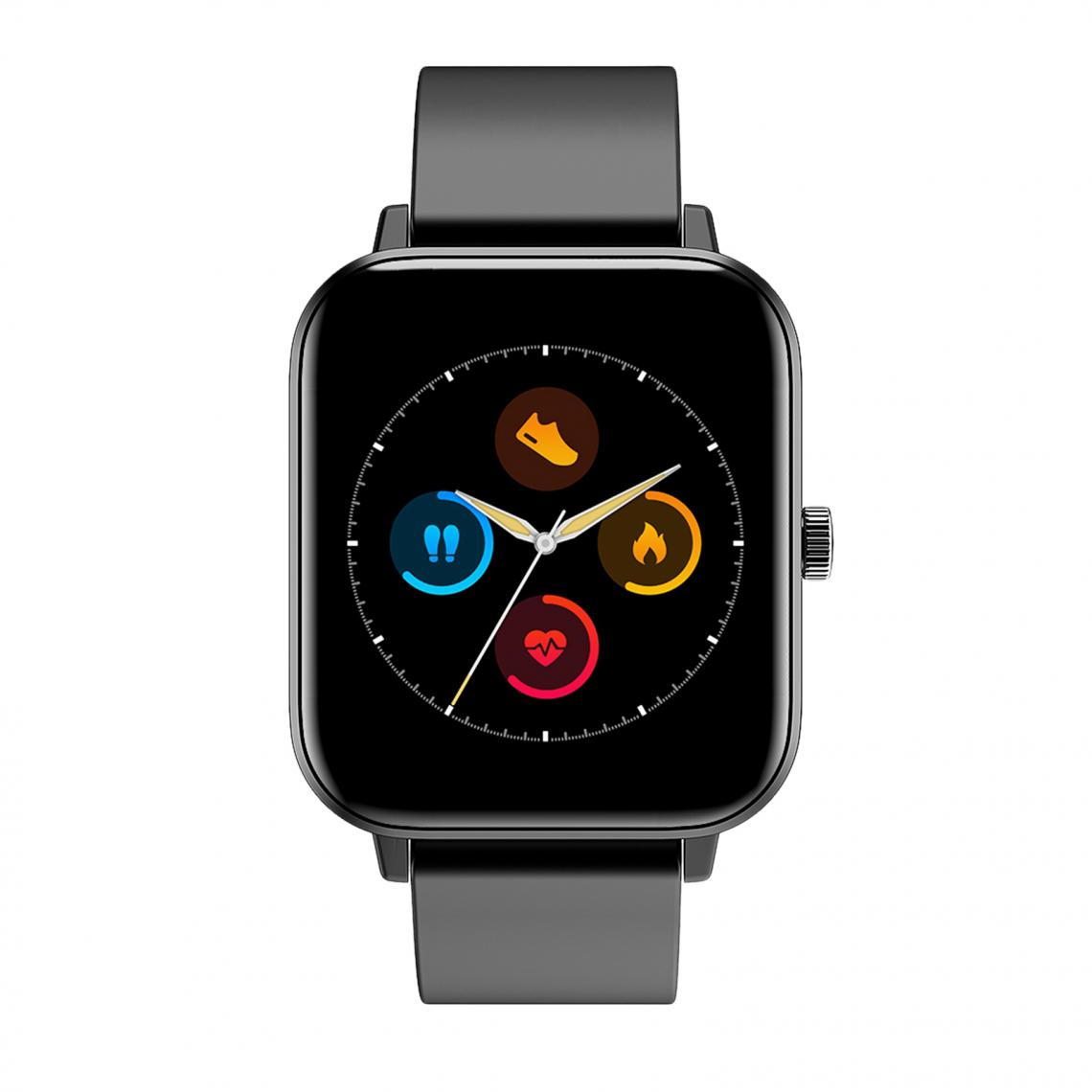 marque generique - Mode étanche Bluetooth Smart Watch Smartwatch Rappel Sédentaire Noir - Montre connectée
