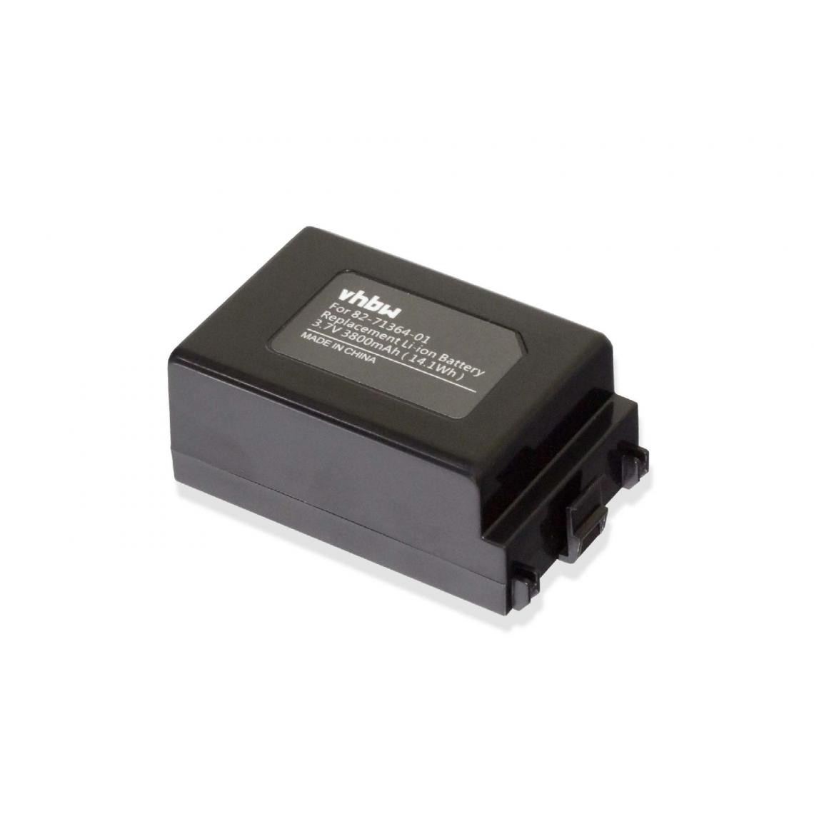 Vhbw - vhbw batterie remplacement pour Symbol 82-71363-02, 82-71364-01, BTRY-MC70EAB00 pour scanner de code-barres POS (3800mAh, 3,7V, Li-ion) - Caméras Sportives