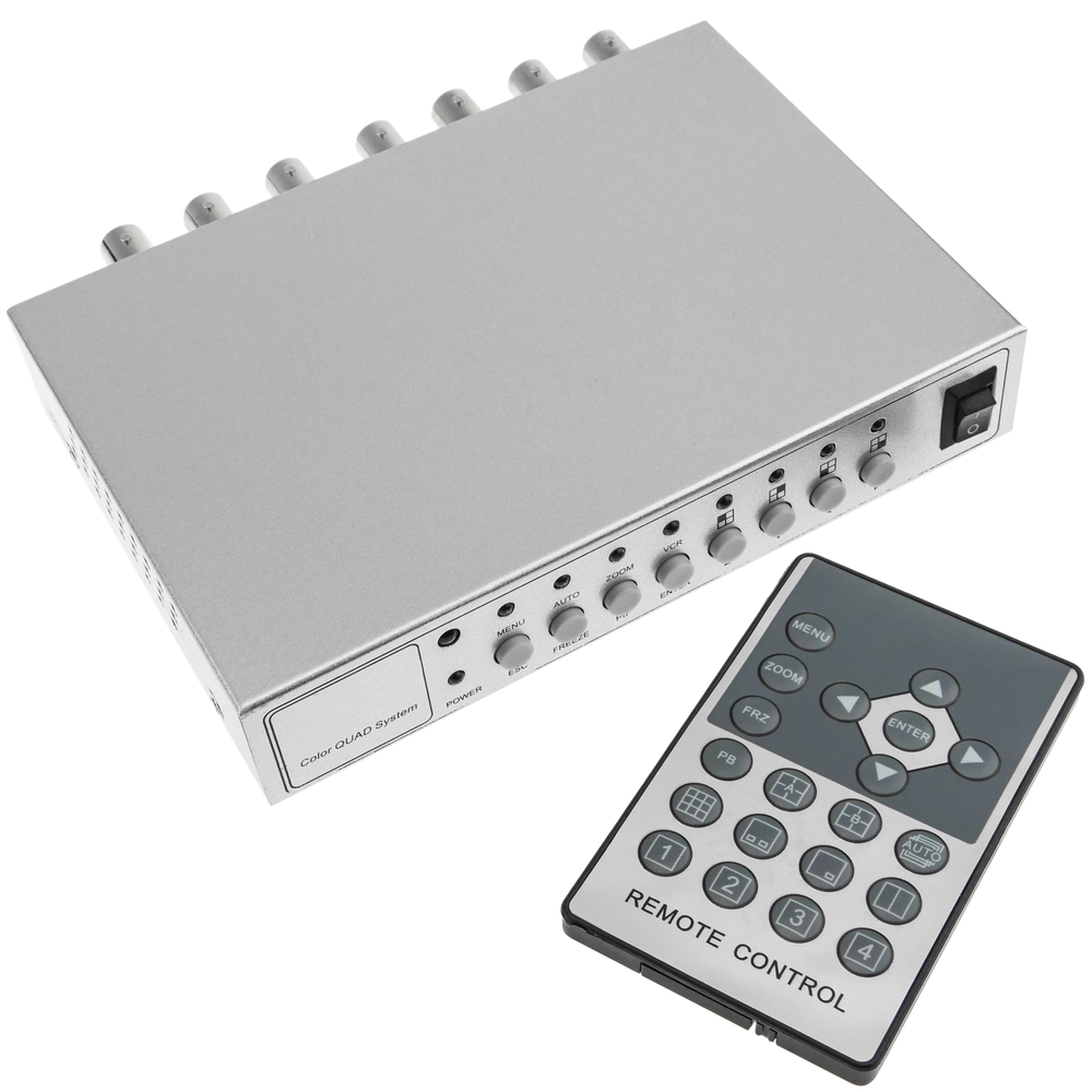 Bematik - Système Quad CCTV 4-canal vidéo - Accessoires sécurité connectée