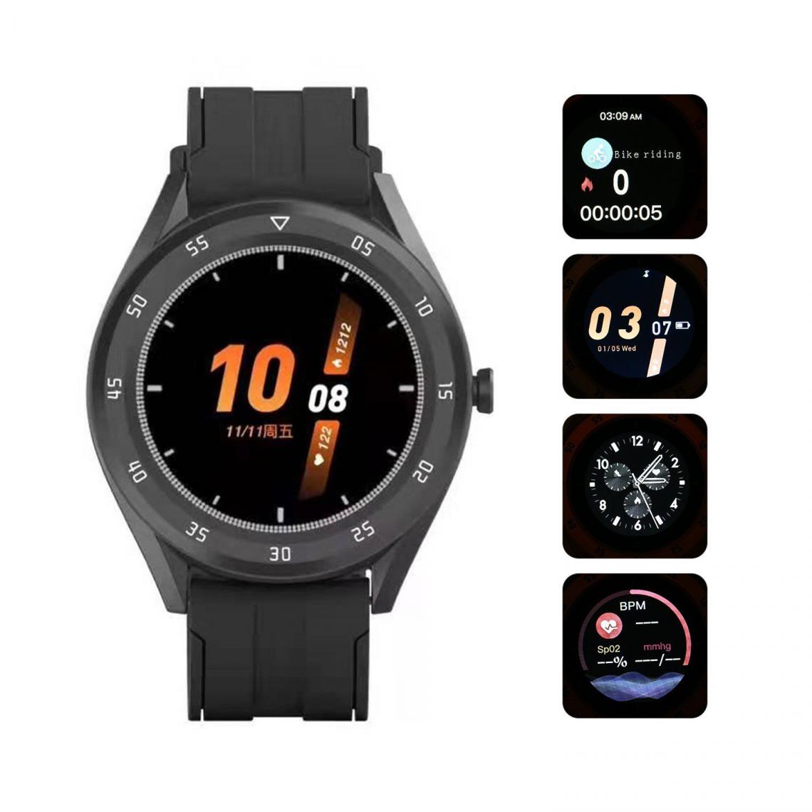 Justgreenbox - SPO2 Monitoring Smart Watch Suivez vos pas - Montre connectée