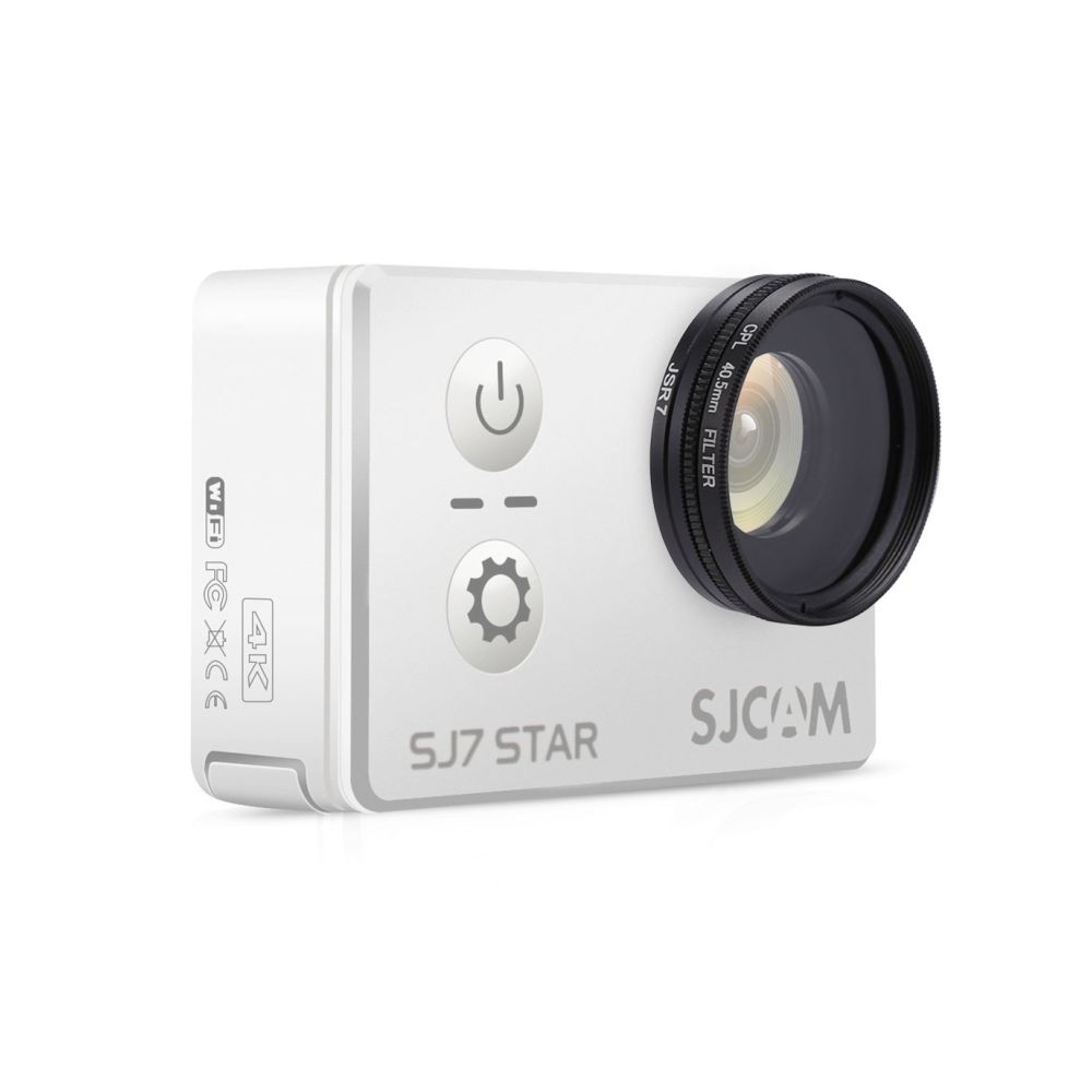 Wewoo - Filtre pour SJ7 4 en 1 40.5mm UV + CPL Filtres à Lentille avec Anneau Adaptateur + Couvercle de la - Caméras Sportives