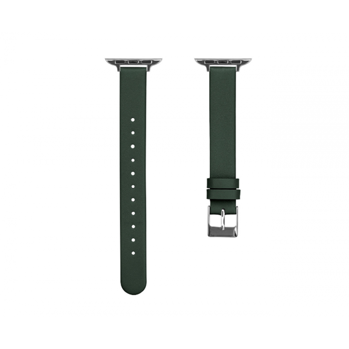 Generic - B22 Green Watch Bracelets de remplacement 41mm 40mm 38mm Petite taille Sangle de sport en cuir de taille pour Apple IWatch 7654321 SE - Accessoires Apple Watch