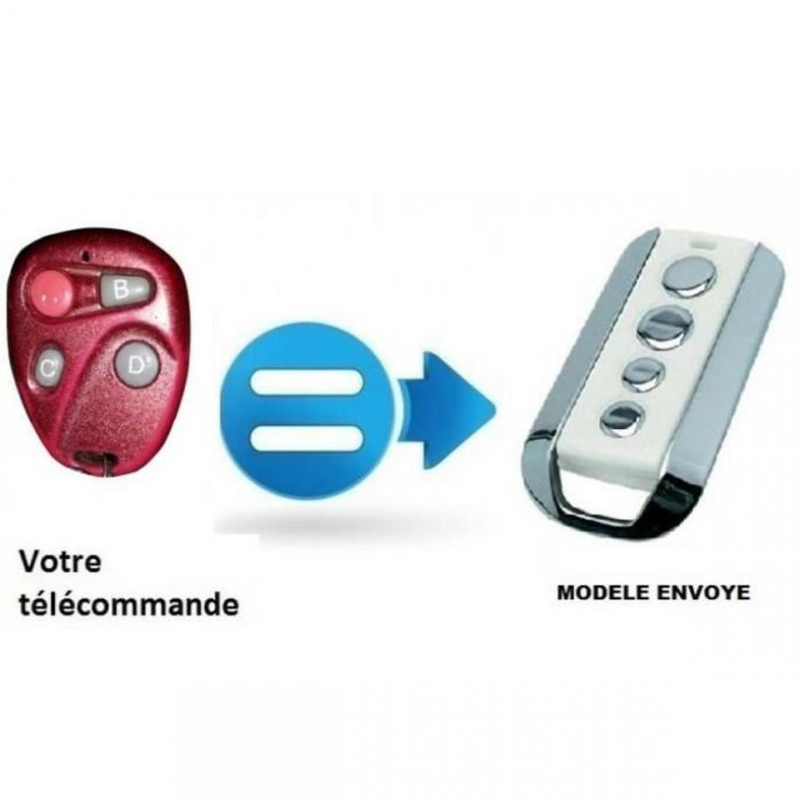 Avidsen - telecommande pour remplacer avidsen 104250 rouge - Accessoires de motorisation