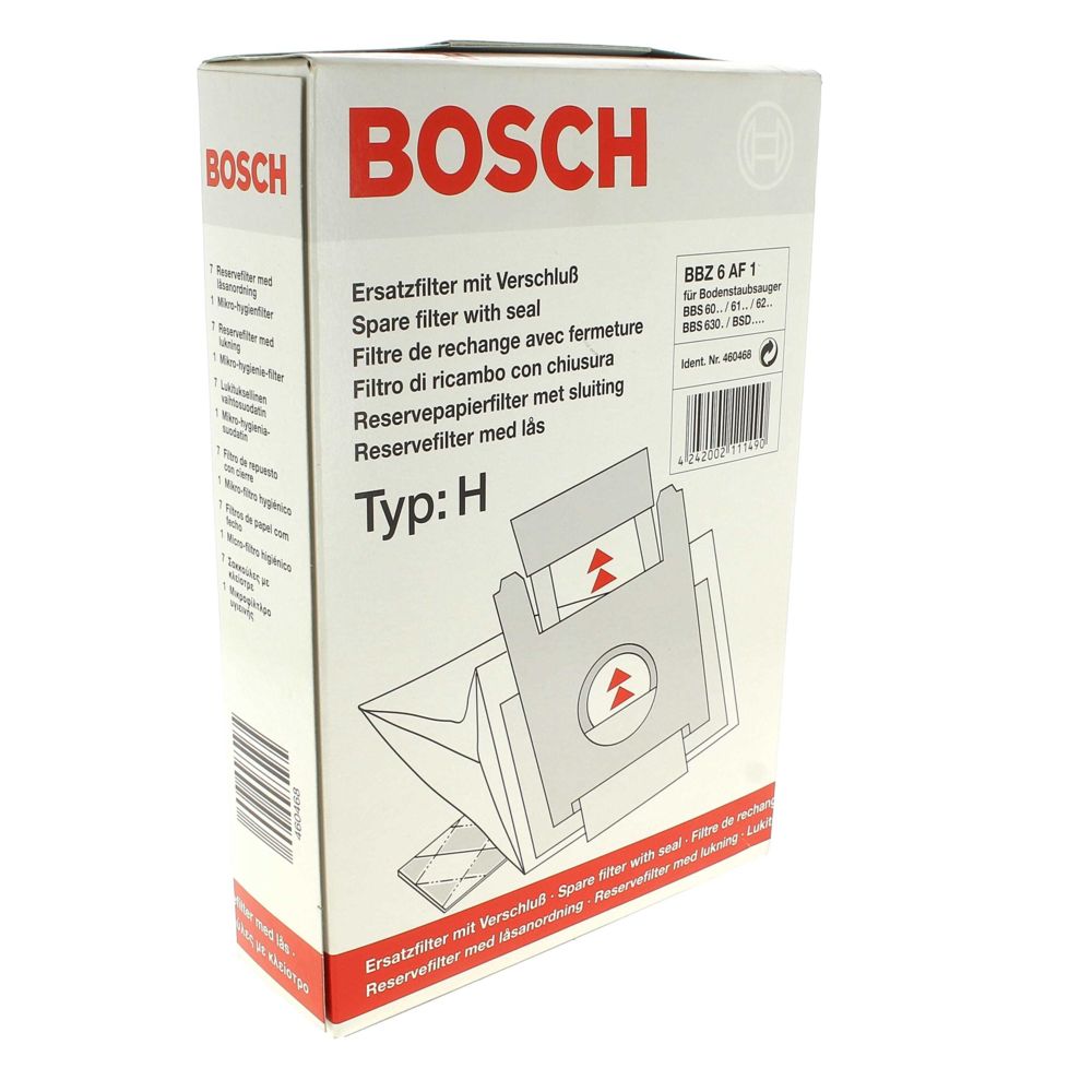 Bosch - Sacs aspirateur type h par 7 pour Aspirateur Bosch - Accessoire entretien des sols
