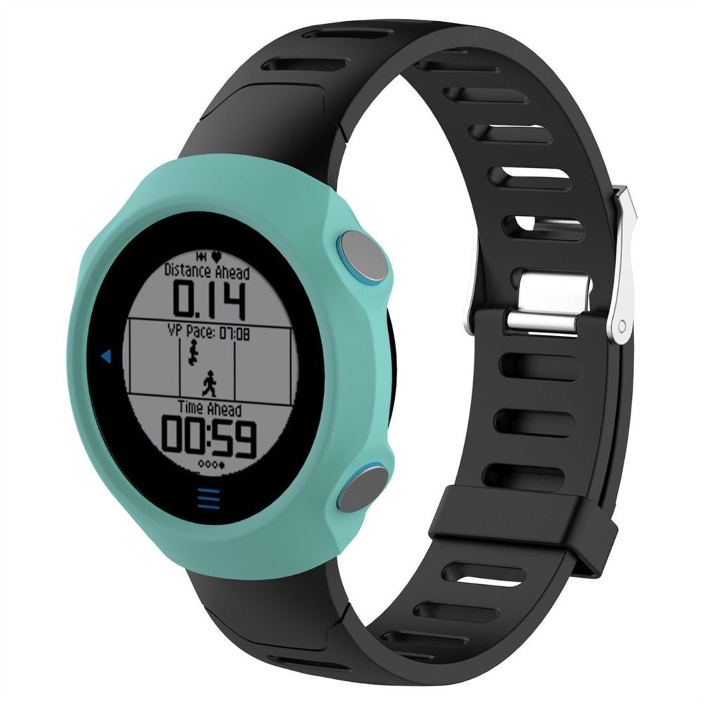Wewoo - Protection écran Étui de en silicone Smart Watch pour Garmin Forerunner 610 Vert - Accessoires montres connectées