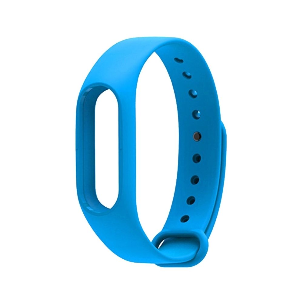 Wewoo - Bracelet bleu pour Xiaomi Mi Bande 2 CA0600B de bracelets de remplacement coloré, hôte non inclus - Bracelet connecté