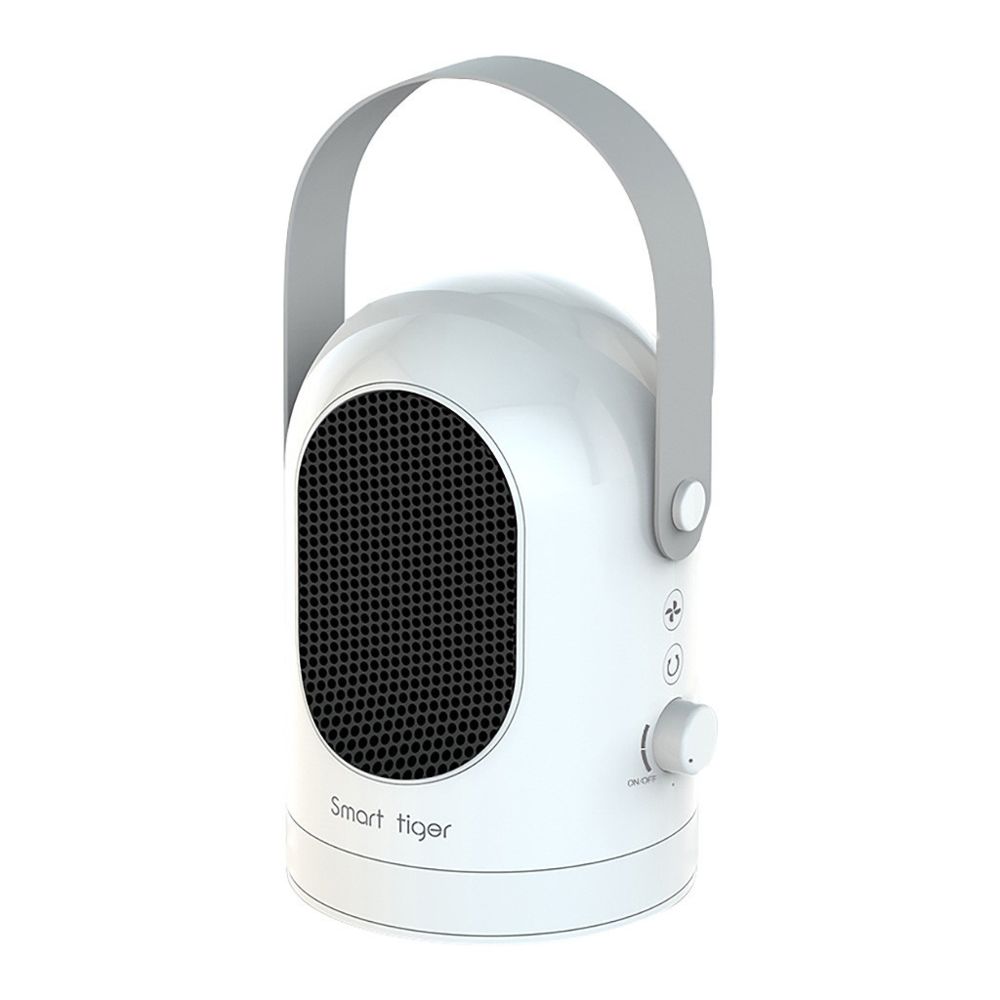 Generic - Space Heater Mini ventilateur en céramique radiateur électrique portatif antibuée bureau à domicile - blanc - Accessoires de motorisation