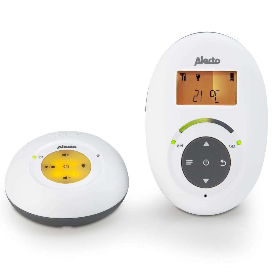 Alecto - Babyphone Full Eco DECT DBX-125 Anthracite - Babyphone connecté