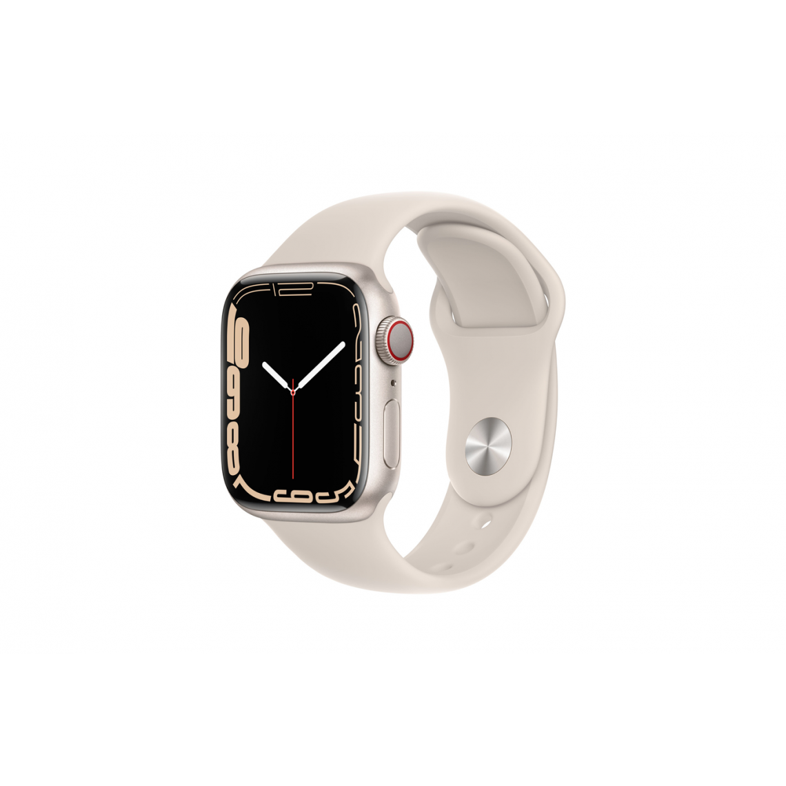 Apple - Montre connectée APPLE WATCH S7 CELL ALU 41 BLANC SPORT - Apple Watch
