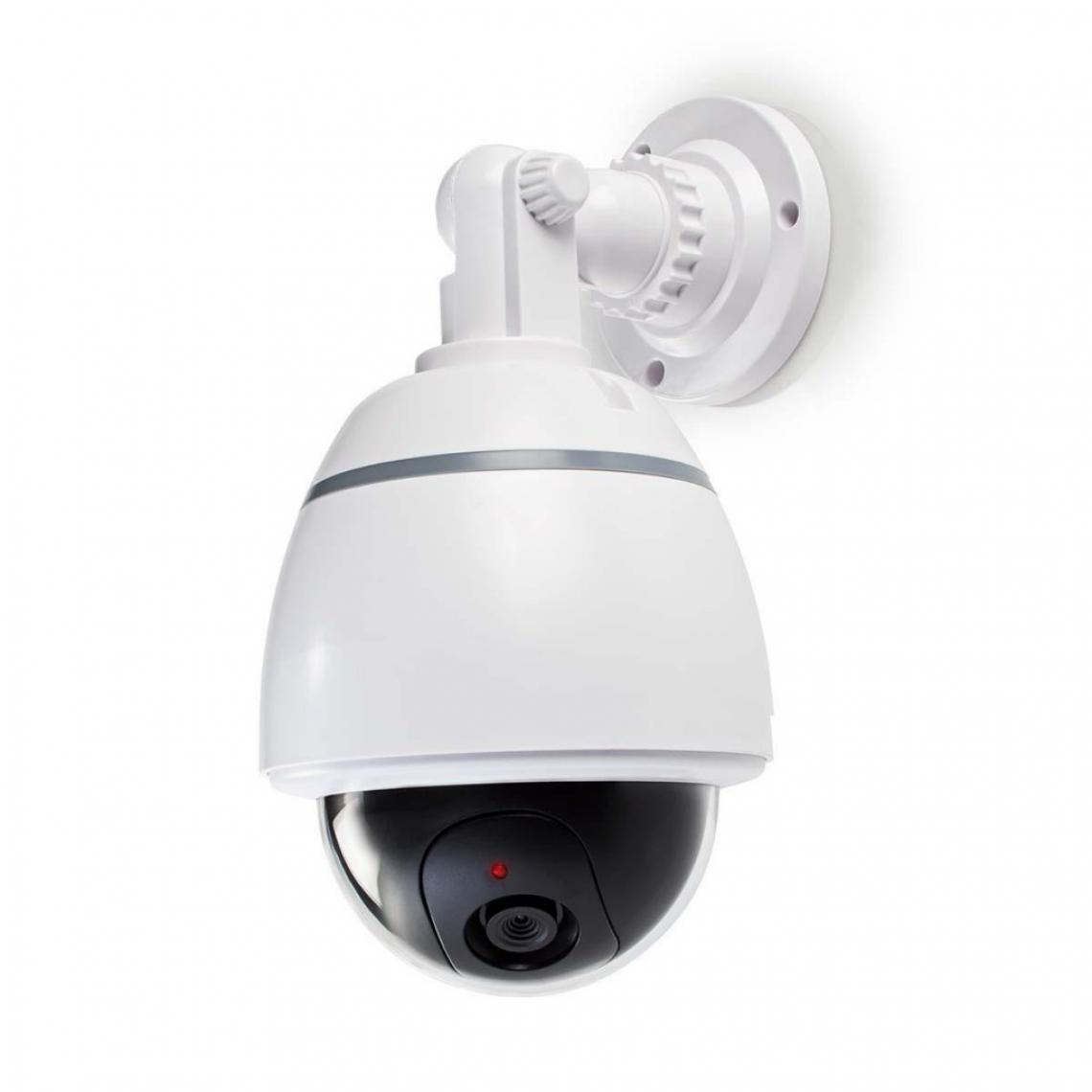 Alpexe - Caméra de Sécurité Factice | Dôme | Blanc - Caméra de surveillance connectée