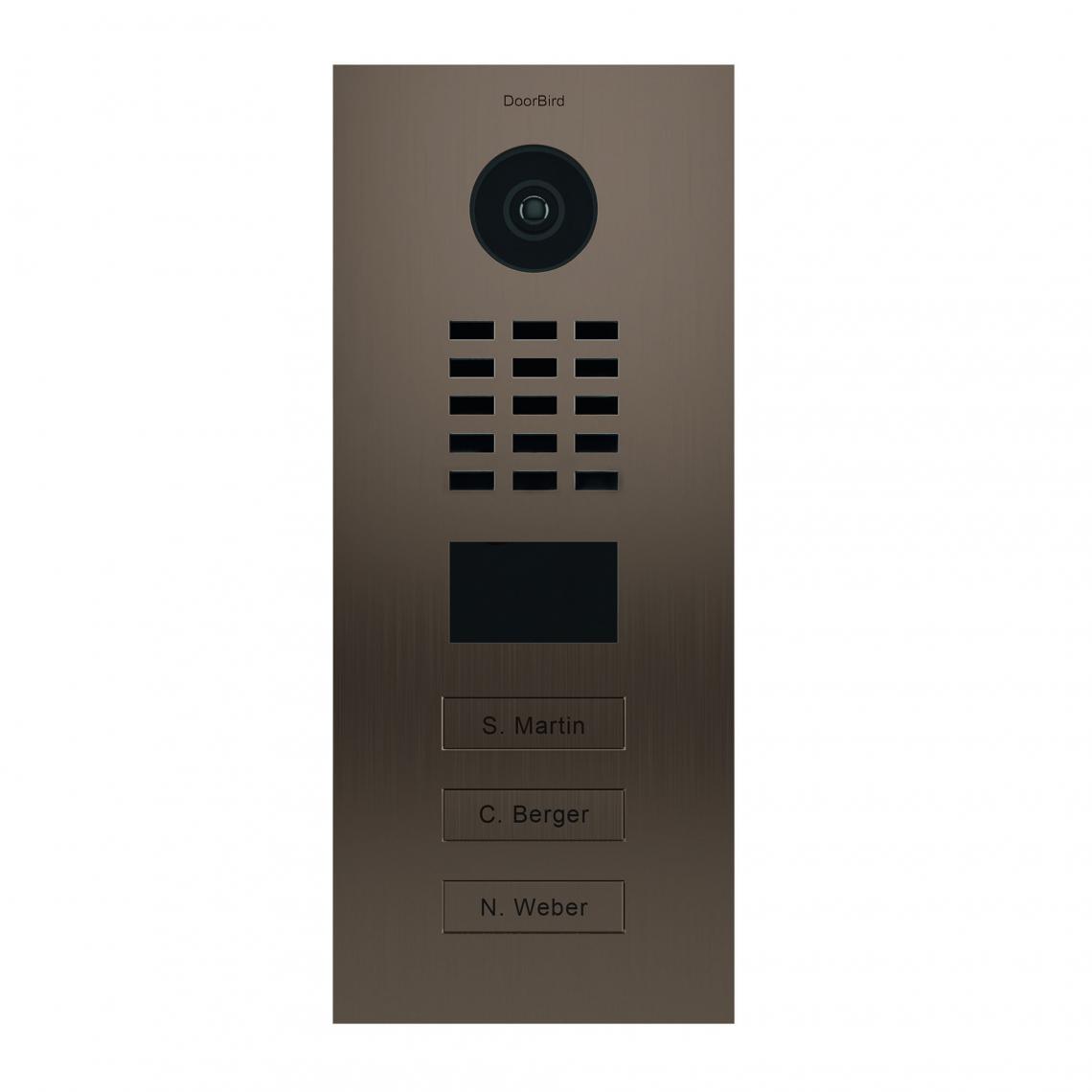 Doorbird - Portier vidéo IP D2103BV-V2-EP - Sonnette et visiophone connecté