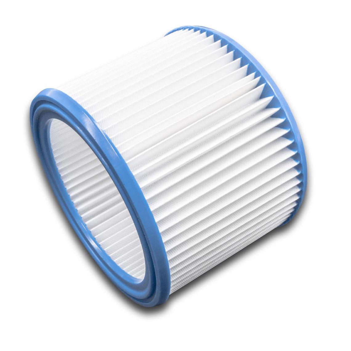 Vhbw - vhbw Set de filtres 5x Filtre plissé compatible avec Nilfisk Attix 751-21, 791-21 EC, 791-2M/B1 aspirateur à sec ou humide - Filtre à cartouche - Accessoire entretien des sols