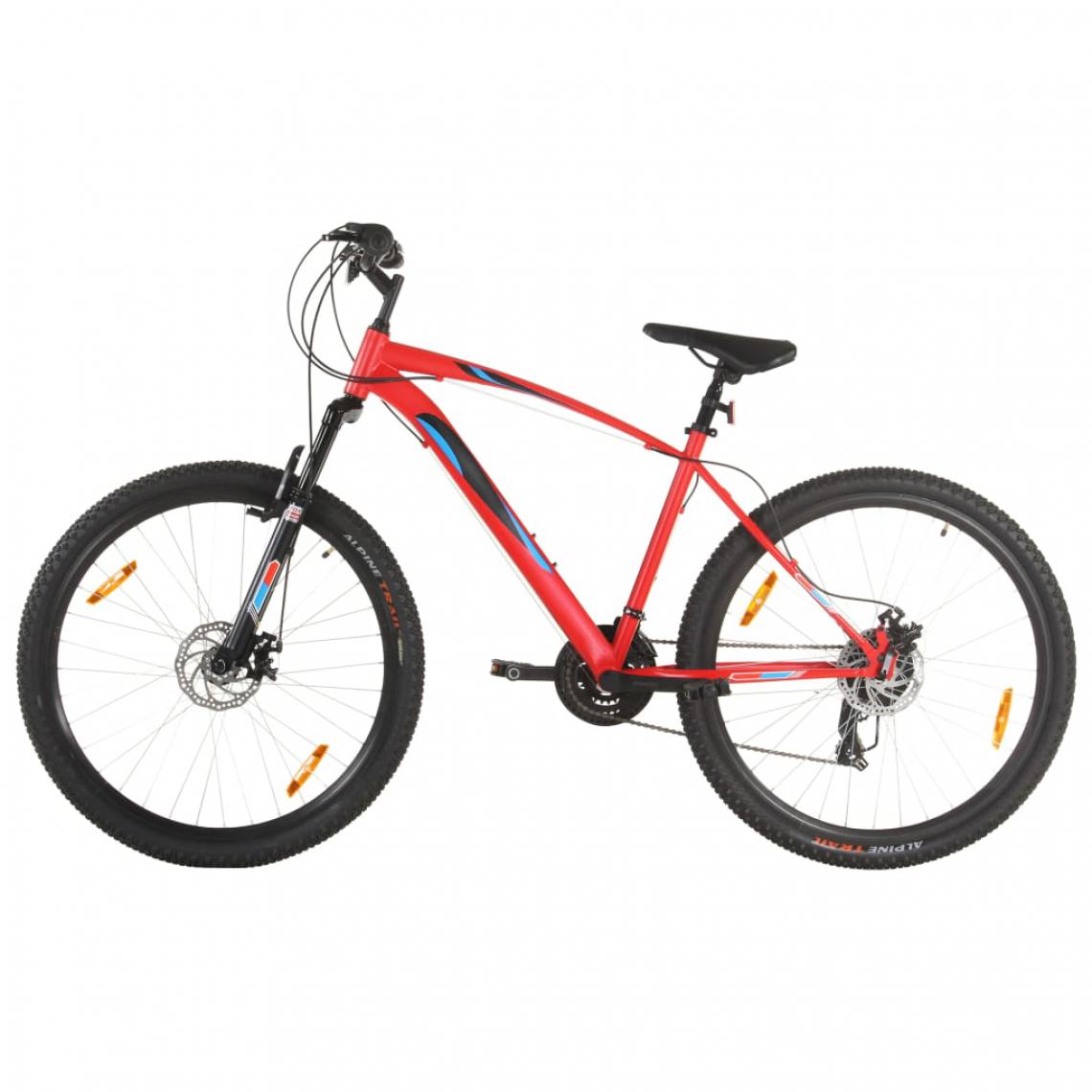 Vidaxl - vidaXL Vélo de montagne 21 vitesses Roues 29 pouces Cadre 48 cm Rouge - Vélo électrique