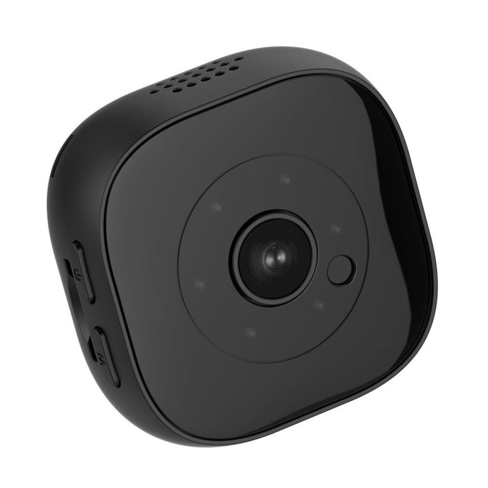 Wewoo - H9 Mini HD 1920 x 1080 P 120 degrés grand-angle caméra portable DVenregistrement de détection de mouvement et vision nocturne infrarouge et carte 32 Go TF Noir - Caméra de surveillance connectée