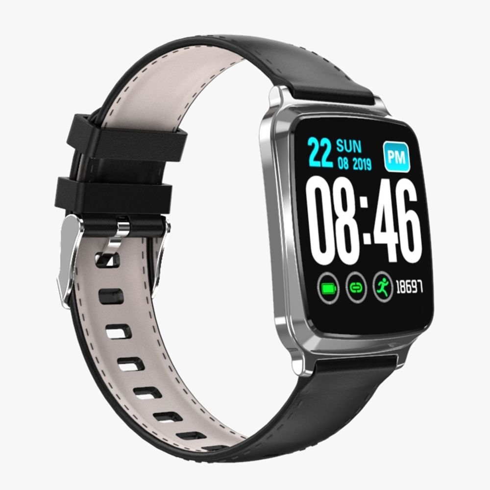 Wewoo - Bracelet connecté Smartwatch M8 1,3 pouces IPS écran couleur IP67 étanchenombre de pas de soutien / rappel d'appel / surveillance de la fréquence cardiaque / du sommeil Argent - Bracelet connecté