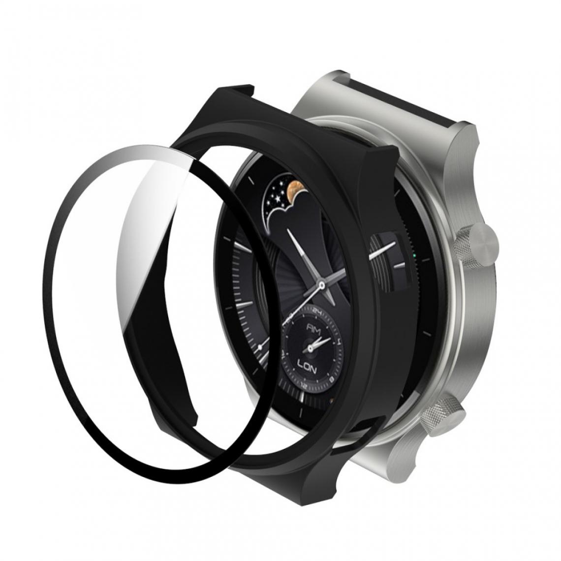 Other - Coque en TPU Cadre mat galvanisé pour montre intelligente noir pour votre Huawei Watch GT 2 Pro - Accessoires bracelet connecté