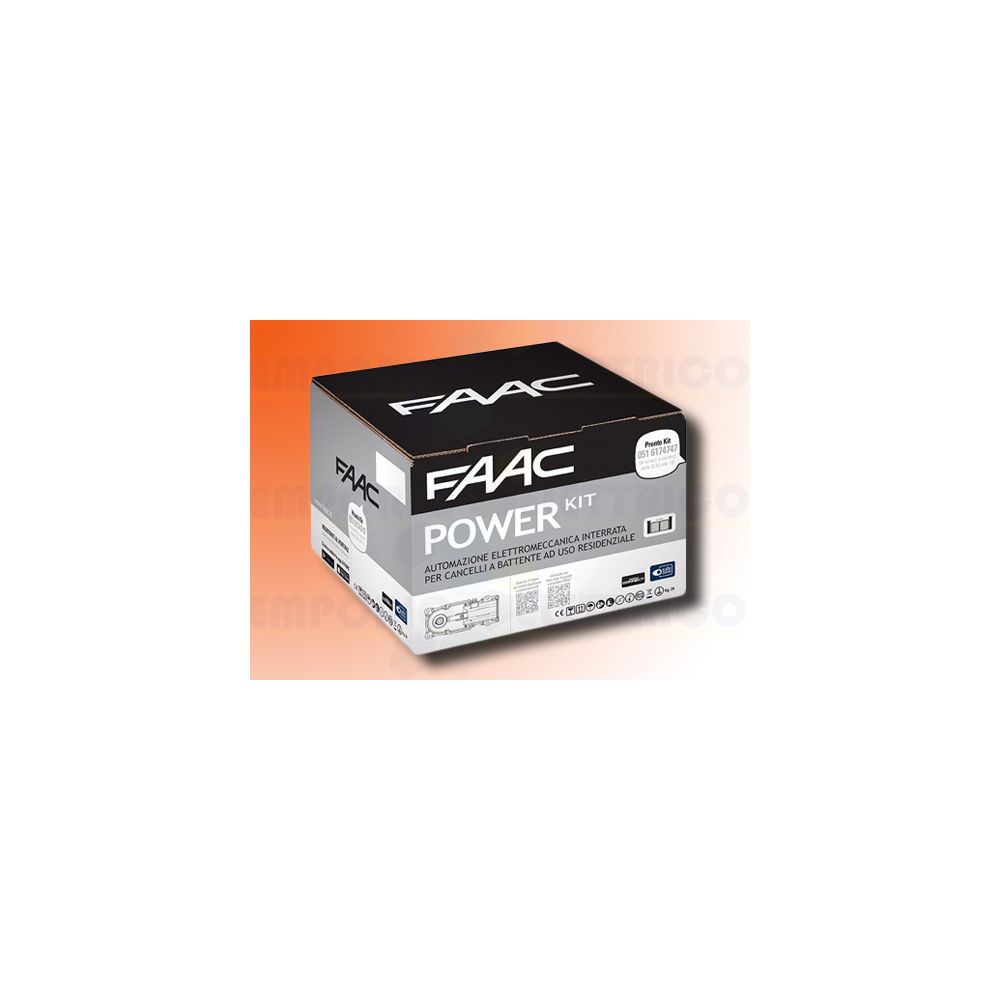 Faac - faac kit motorisation 230v ac power kit green 106746445 - Motorisation de portail