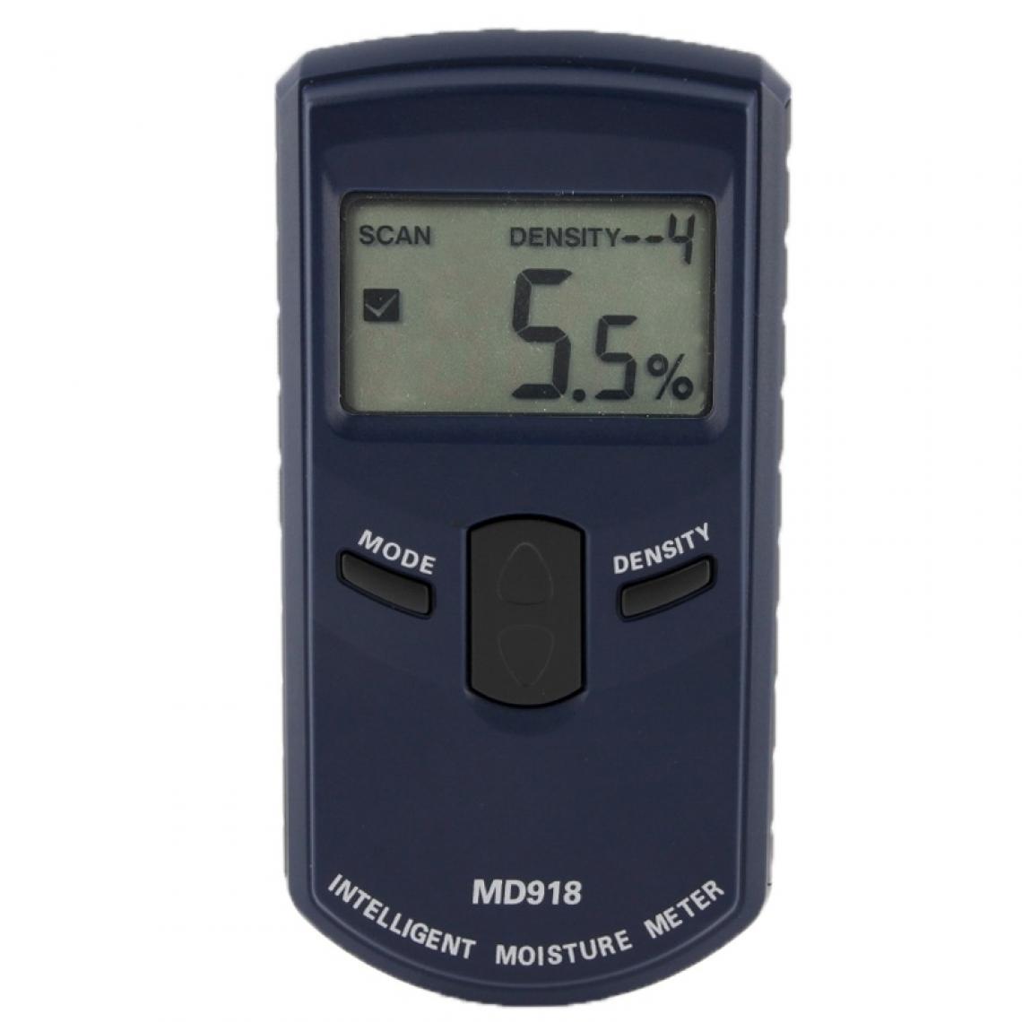 Wewoo - Détecteur d'humidité bleu foncé Humidimètre numérique - Détecteur connecté