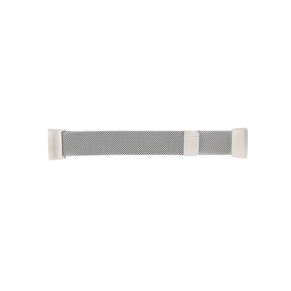 Wewoo - Bracelet montre en métal pour Fitbit Charge 3 (Argent) - Bracelet connecté