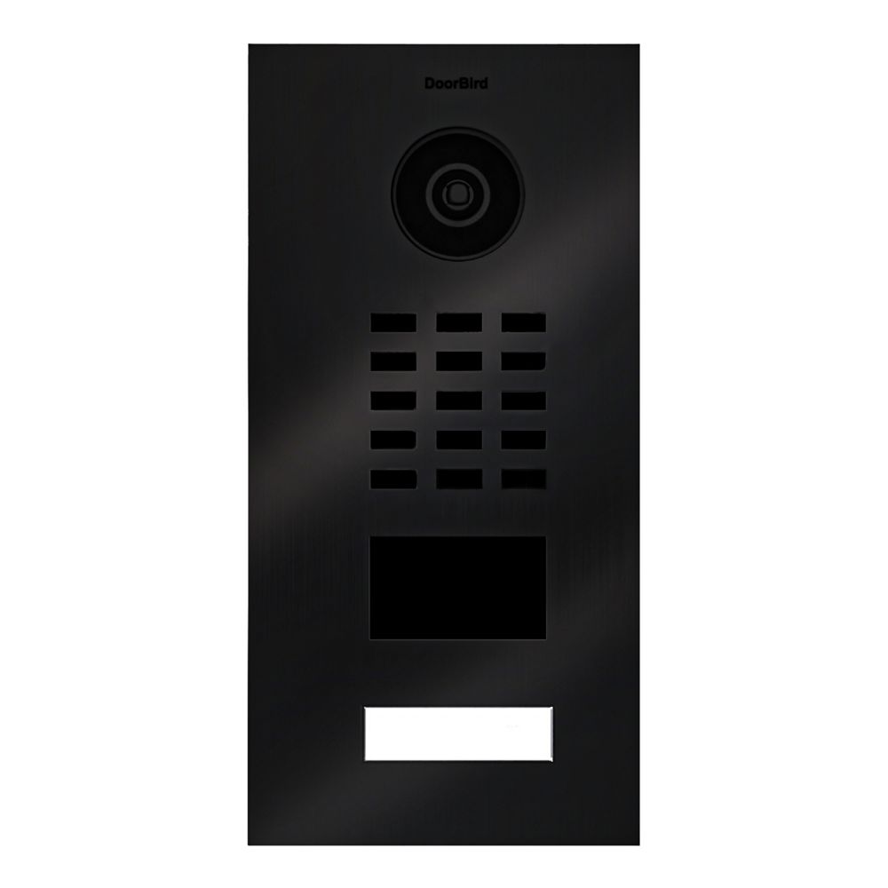 Doorbird - Portier vidéo IP D2101V TITANE BR - Sonnette et visiophone connecté